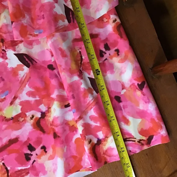 Kona Sol Pink Floral Swim Tankini Top 2X & Black Shorts Large Booty Lift - Picture 10 of 14